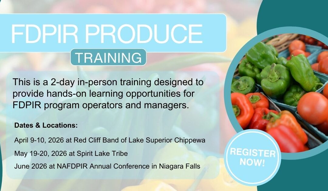 FDIPR Produce Training to Be Held