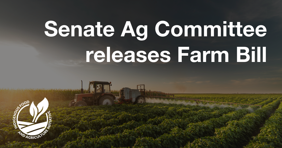 Senate Ag Committee Releases Farm Bill